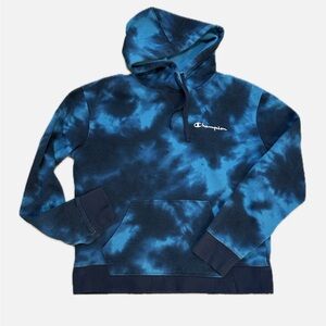 Champion Tye Dye Hoodie Medium